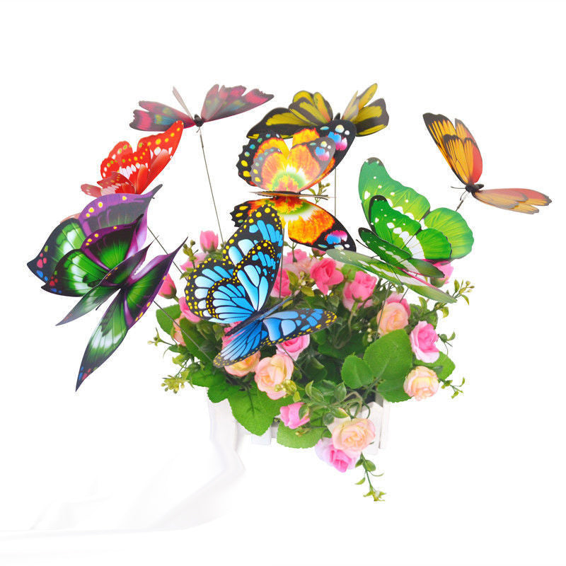 Simulation Stereo Butterfly Plastic dragonfly Plug