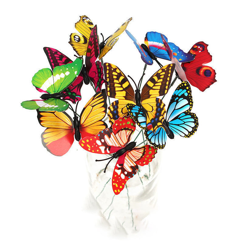 Simulation Stereo Butterfly Plastic dragonfly Plug