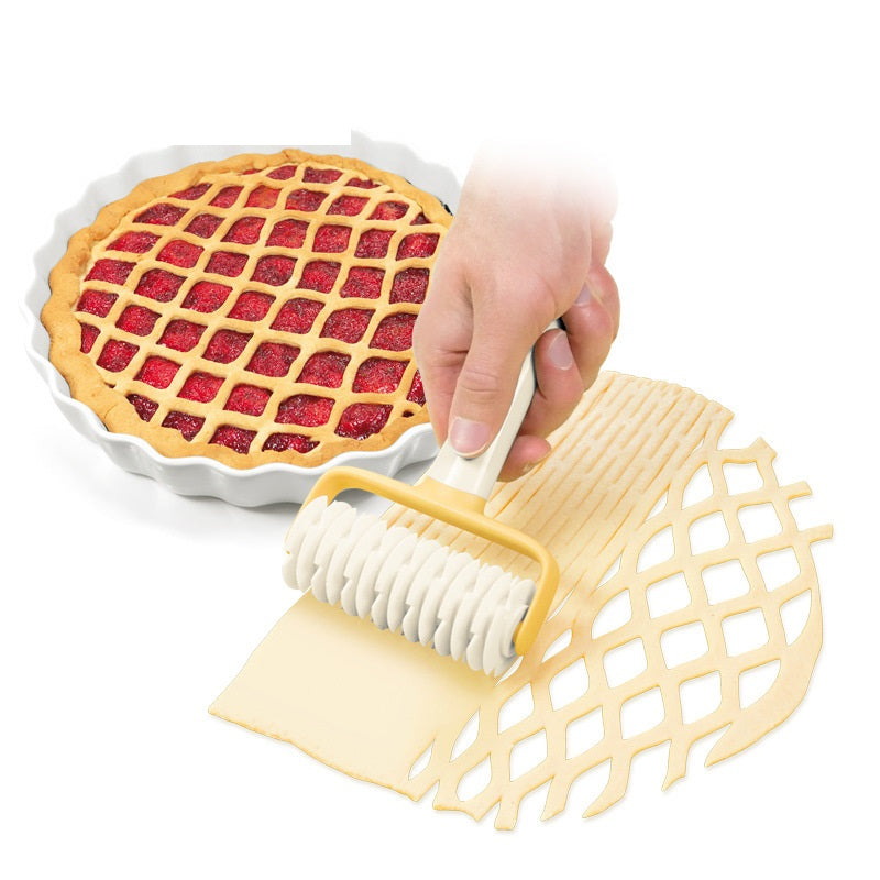 Kitchen Pizza Roller Pin Bread Hole Puncher Baking Needle