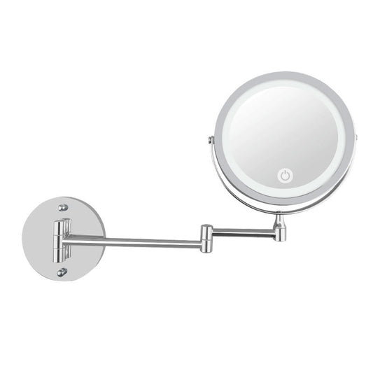 Bathroom Vanity Mirror Led With Lamp Folding Double-Sided