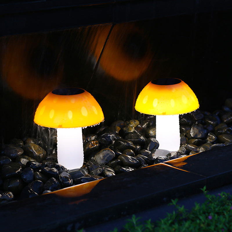 Garden Landscape Lawn And Mushroom Ground Plug Lights