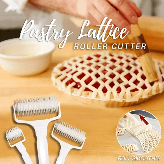 Kitchen Pizza Roller Pin Bread Hole Puncher Baking Needle