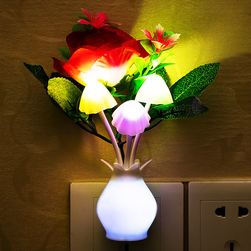 Small Night Light Control Colorful Gradient Led Energy-saving Light
