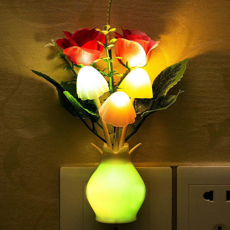 Small Night Light Control Colorful Gradient Led Energy-saving Light