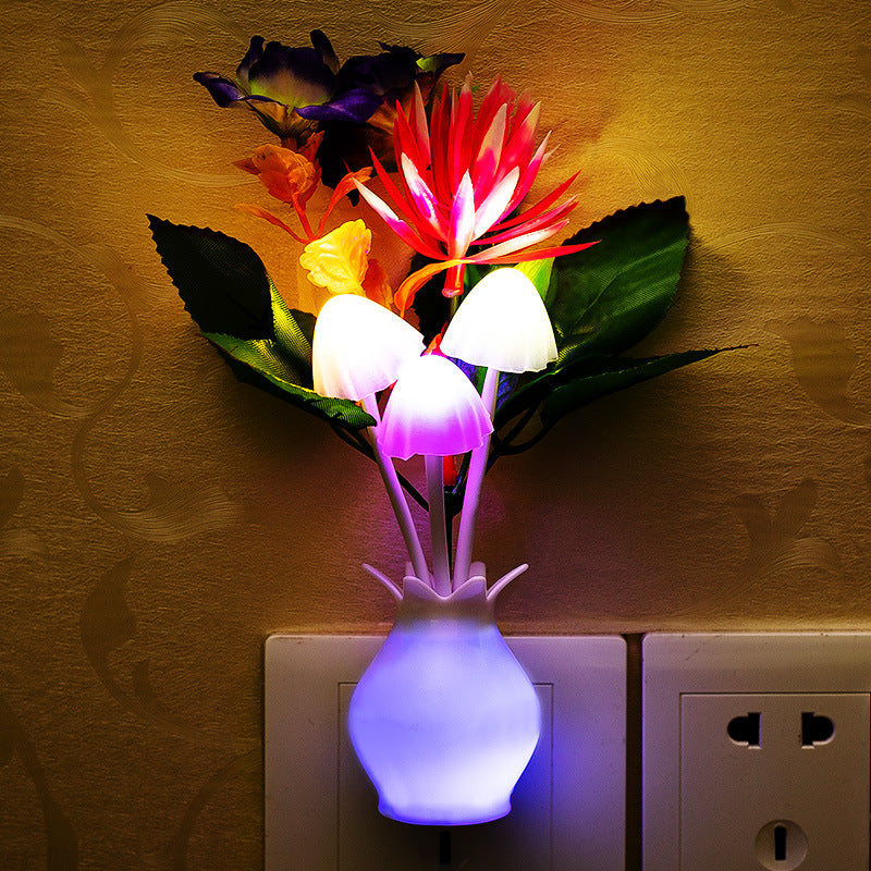 Small Night Light Control Colorful Gradient Led Energy-saving Light