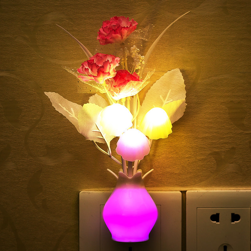 Small Night Light Control Colorful Gradient Led Energy-saving Light