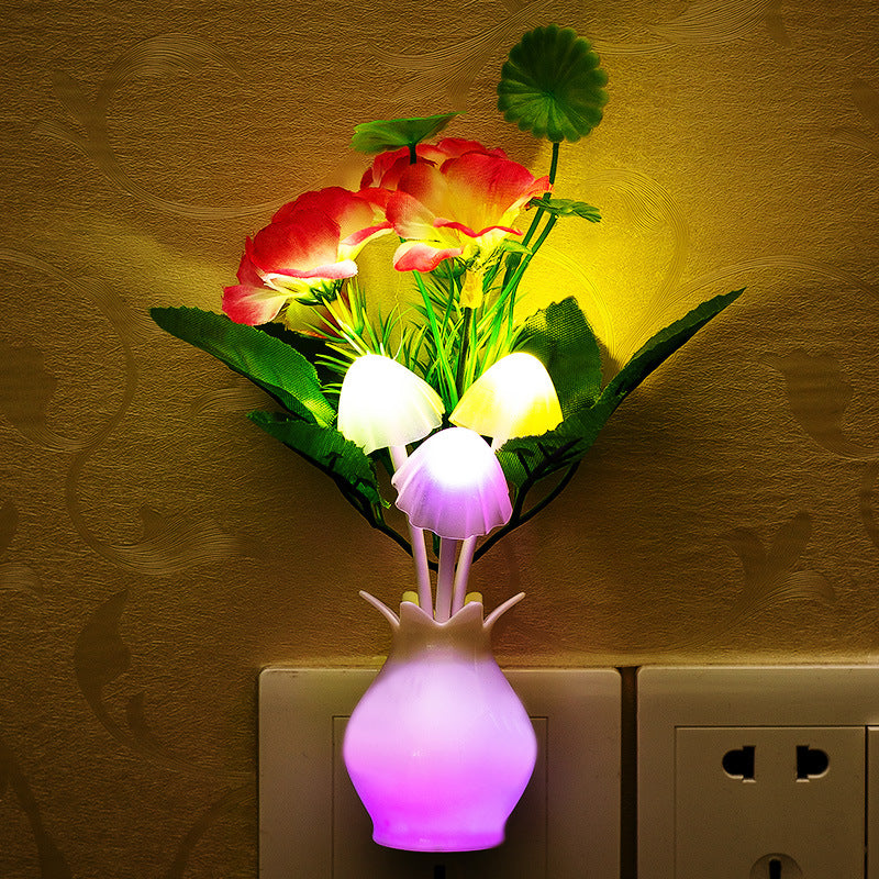 Small Night Light Control Colorful Gradient Led Energy-saving Light