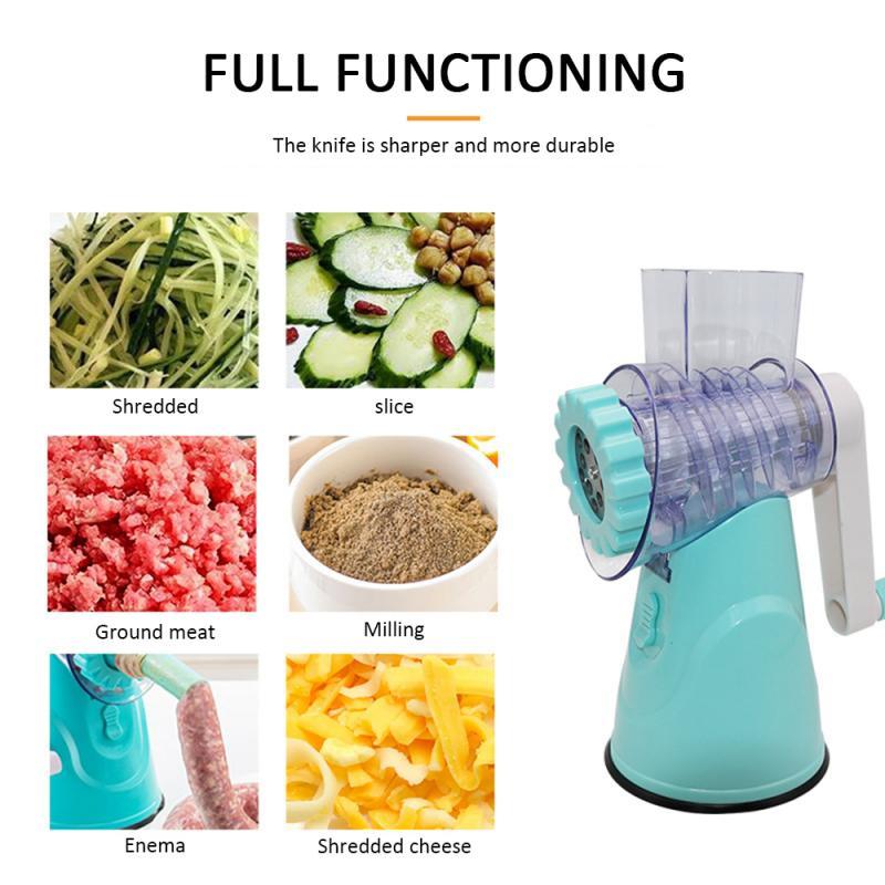 4 In 1 Home Manual Vegetable Cutter Slicer Multifunctional