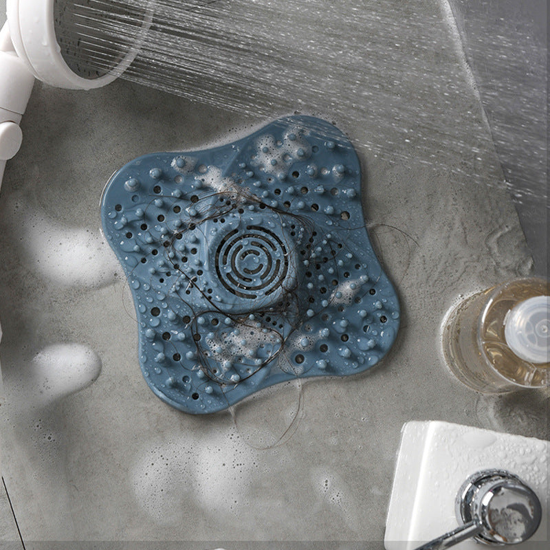 Anti-blocking With Suction Cup Anti-skid Fixed Sink Sewer