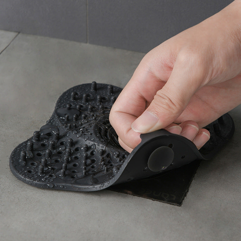 Anti-blocking With Suction Cup Anti-skid Fixed Sink Sewer