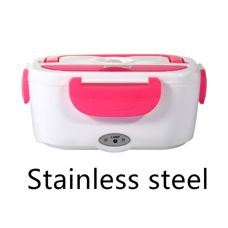 Kitchen Electric Heated Lunch Box Stainless Steel