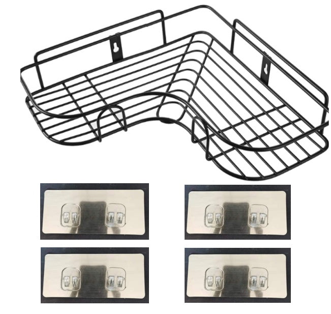 Punch-free Wall Bathroom Storage Rack Kitchen Corner