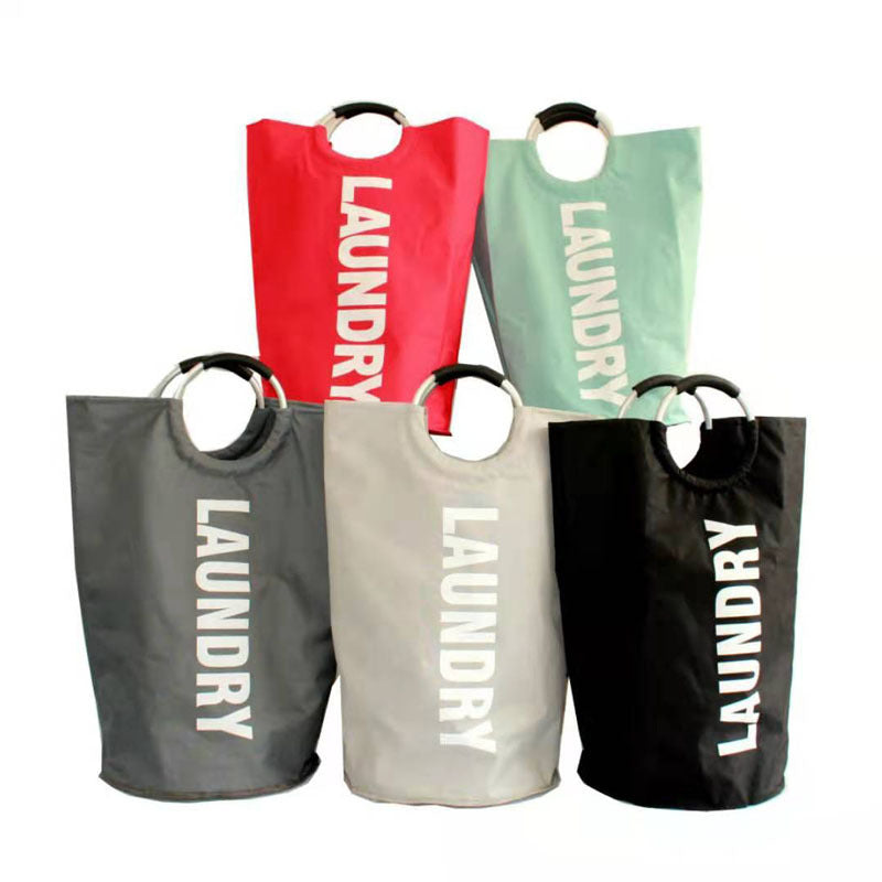 Portable Oxford Cloth Dirty Clothes Bag Washing And Protecting Bag Dirty Clothes Storage Bag