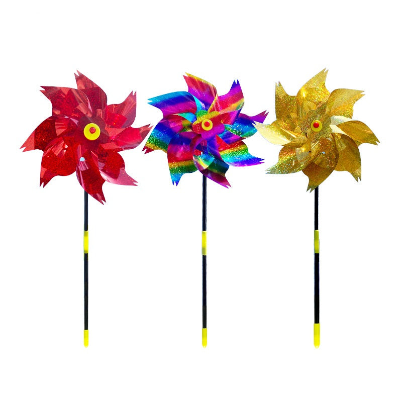 Bird Repeller Pinwheels Reflective Sparkly Bird Deterrent
