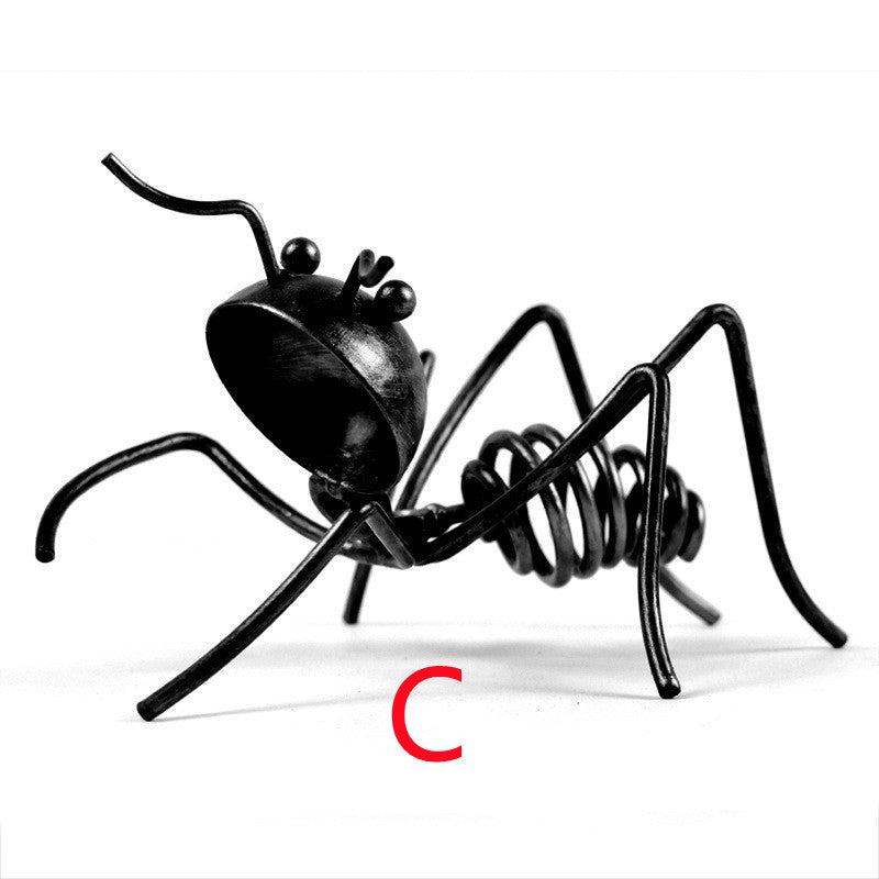 Creative Ant Animal Iron Wine Rack Bottle Holder Poised Cabinet