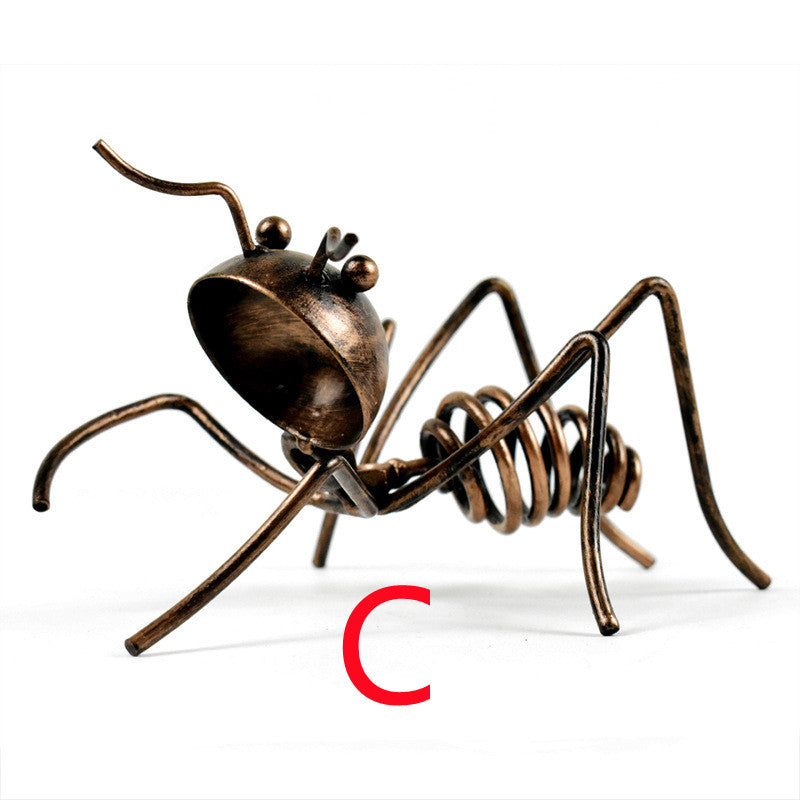 Creative Ant Animal Iron Wine Rack Bottle Holder Poised Cabinet