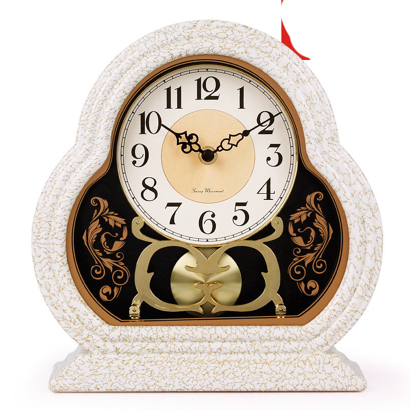 European Style Creative Clock Living Room Desk Clock