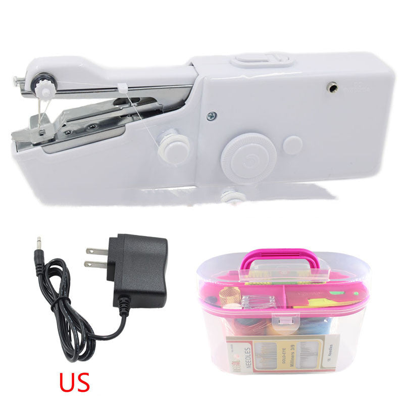 Handheld Portable Electric Sewing Machine Set Mini Household