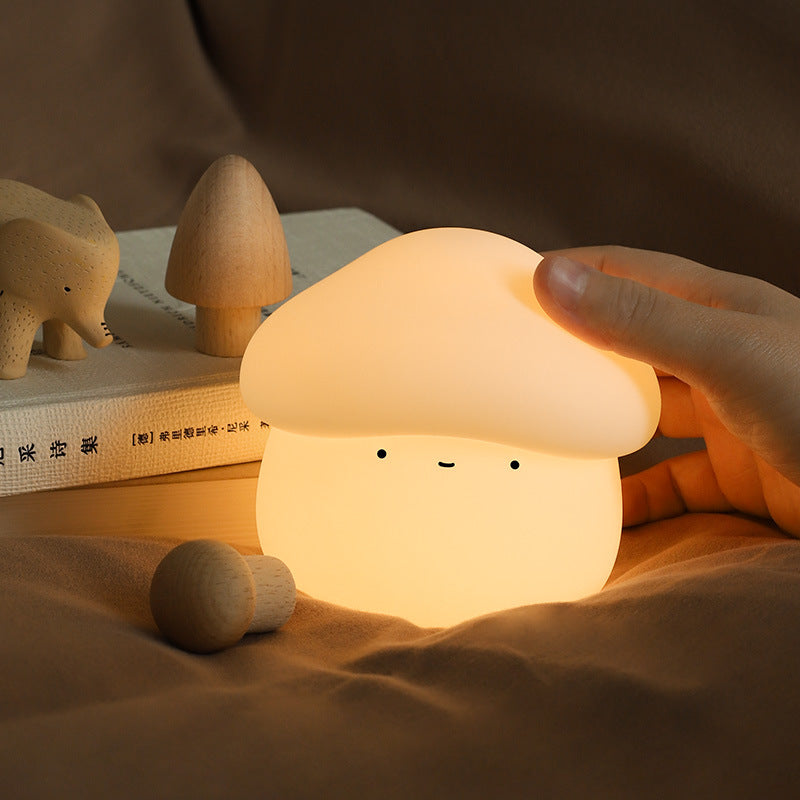 Mushroom Small Night Lamp Cute Night Light