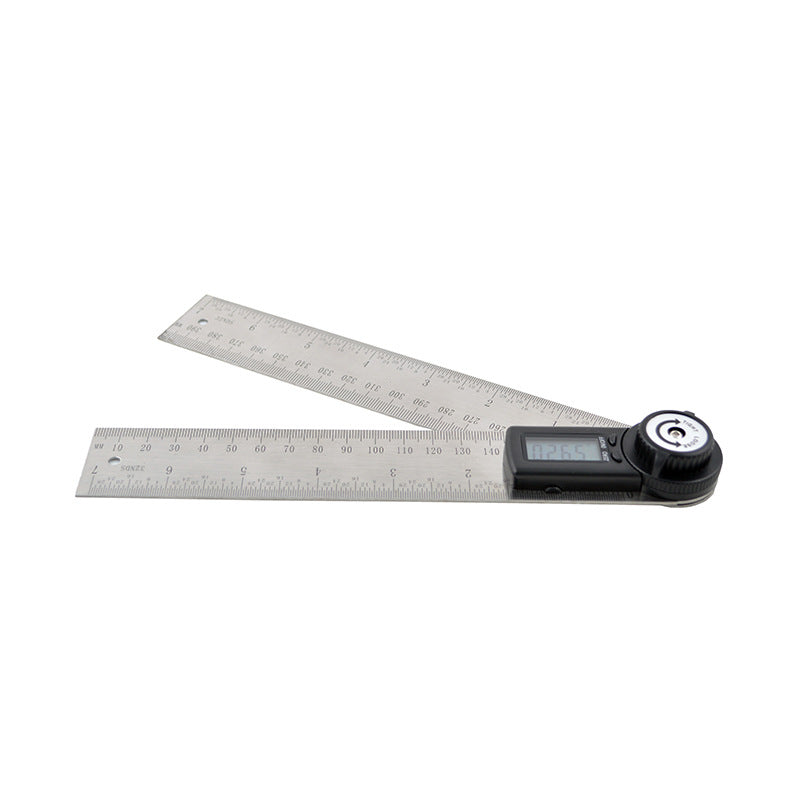 Electronic digital display angle ruler