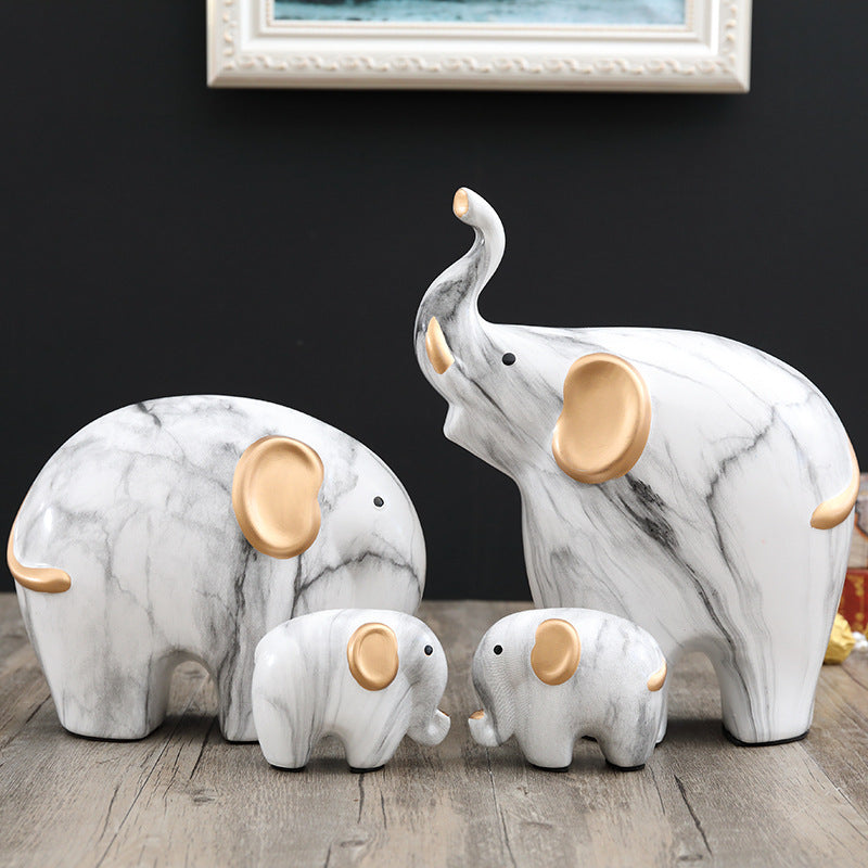 Elephant-shaped room furnishings