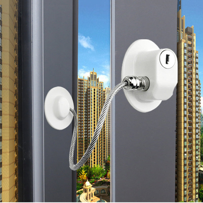 Window Security Chain Lock Window Cable Lock Restrictor