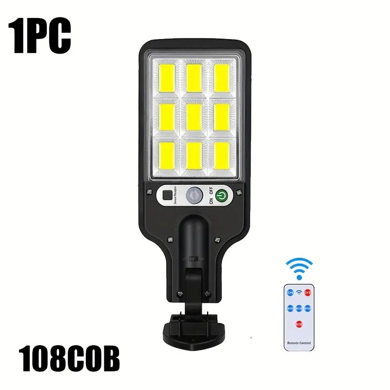 Solar Powered Motion Sensor Outdoor Garden Light