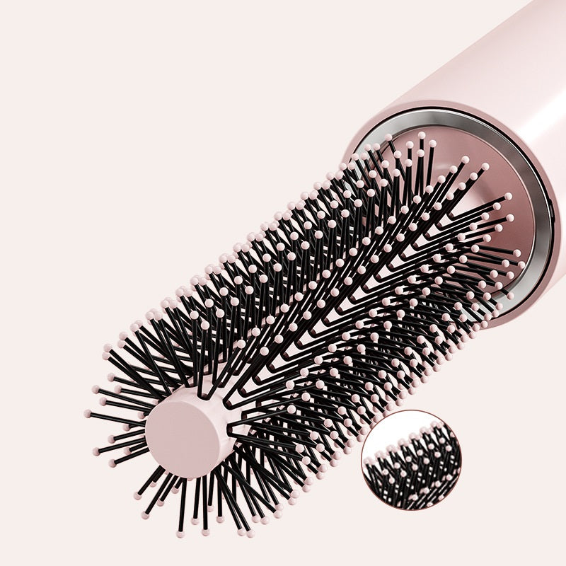 Portable Hair Curling Comb Inner Buckle Cylinder Rolling Comb