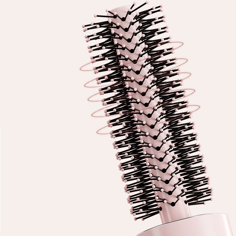 Portable Hair Curling Comb Inner Buckle Cylinder Rolling Comb