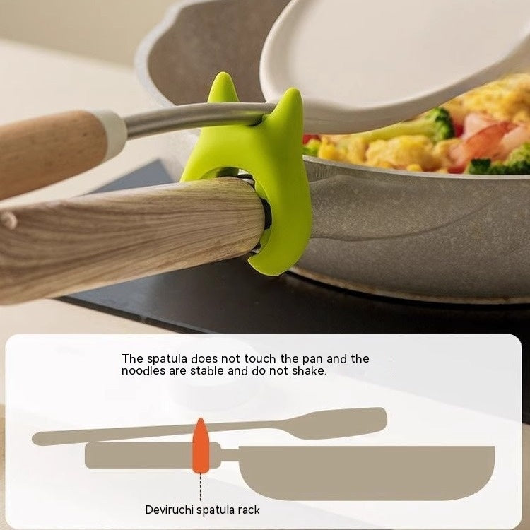 Multifunctional Spatula Holder Silicone Anti-overflow Spoon Holder