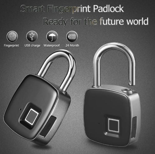 Fingerprint padlock smart lock anti-theft door lock outdoor door