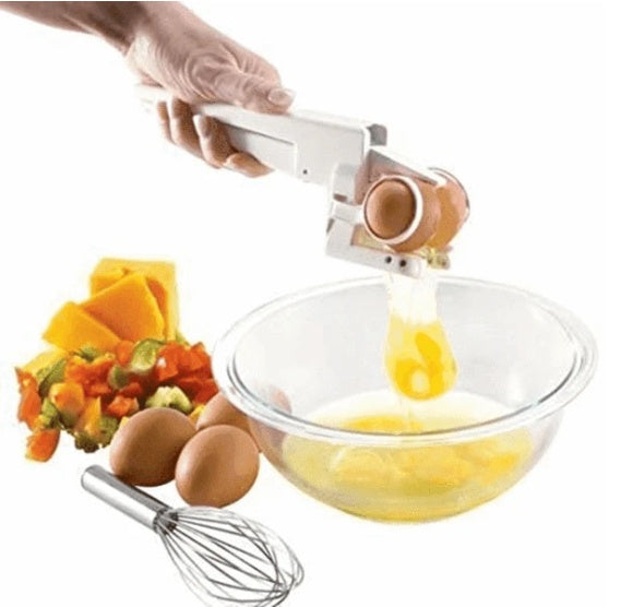 Egg Shell Cracker Handheld Plastic Egg Breaker Egg Opener