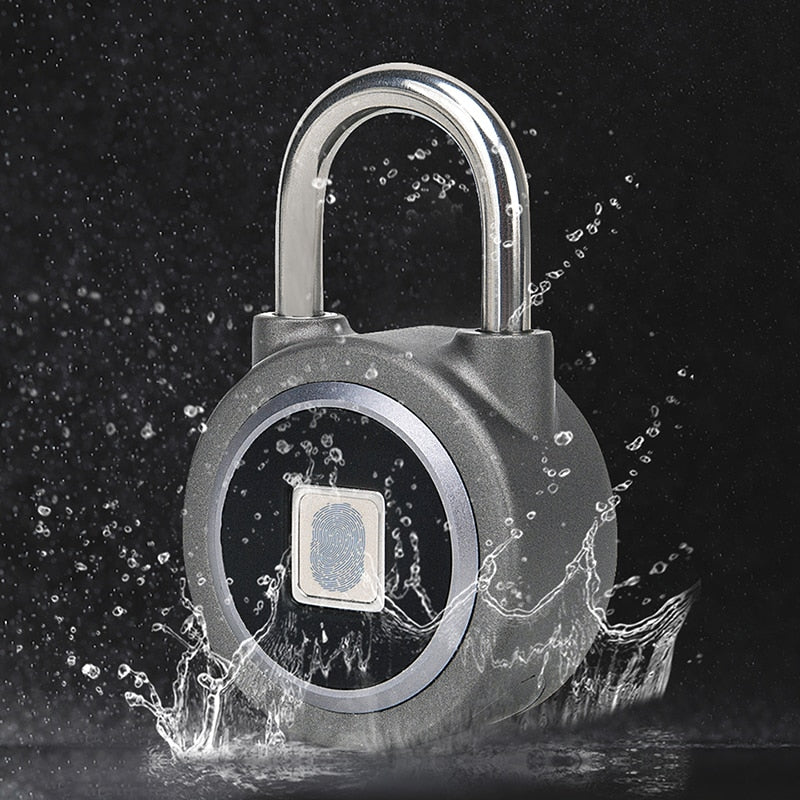 Smart lock fingerprint padlock mobile phone APP control Bluetooth