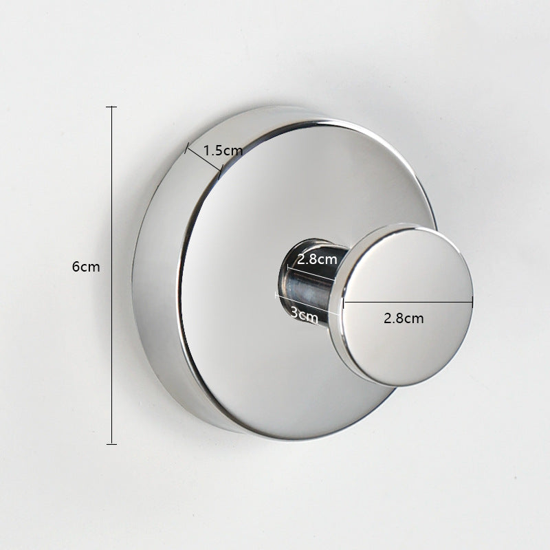 Suction Cup Hook Stainless Steel Bathroom Kitchen Hook