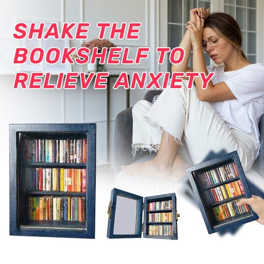 Shake Away Anxiety Bookshelf Mini Anti-Anxiety Bookshelf