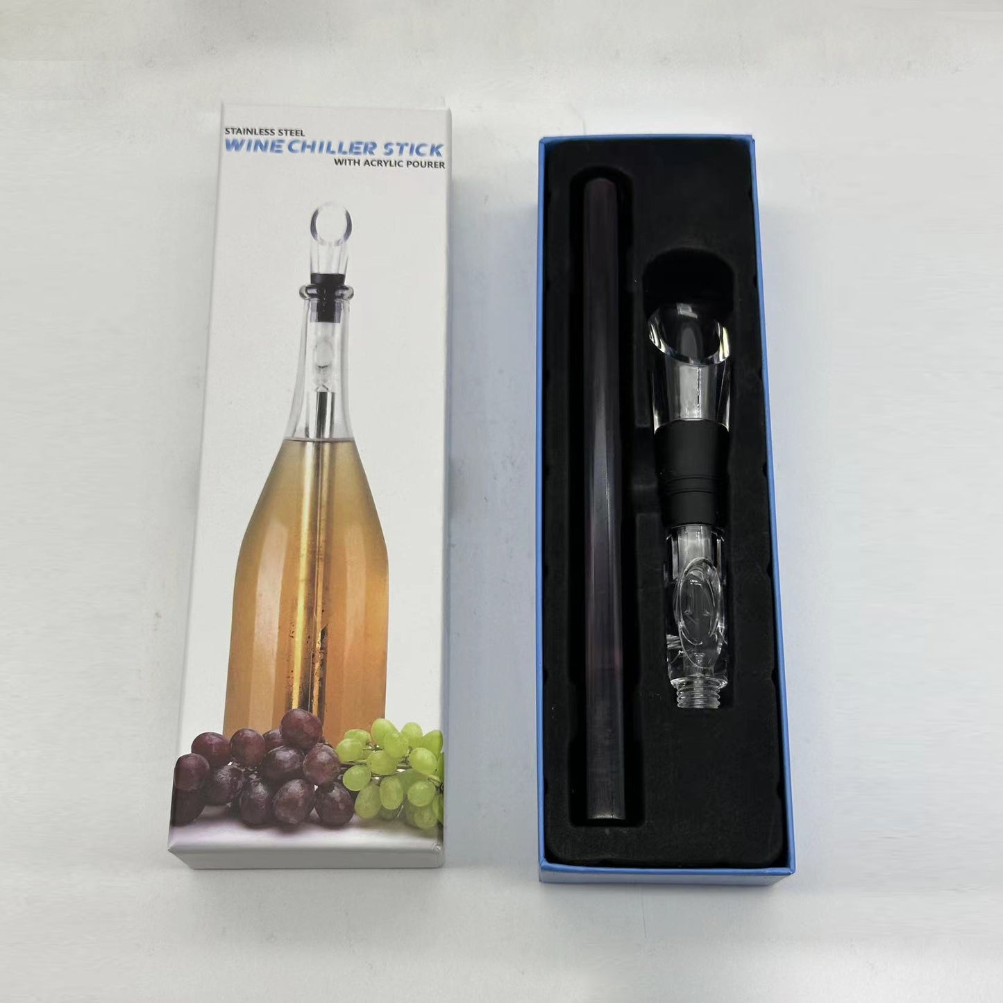 Wine Bottle Cooler Stick Stainless Steel Wine Chilling Rod