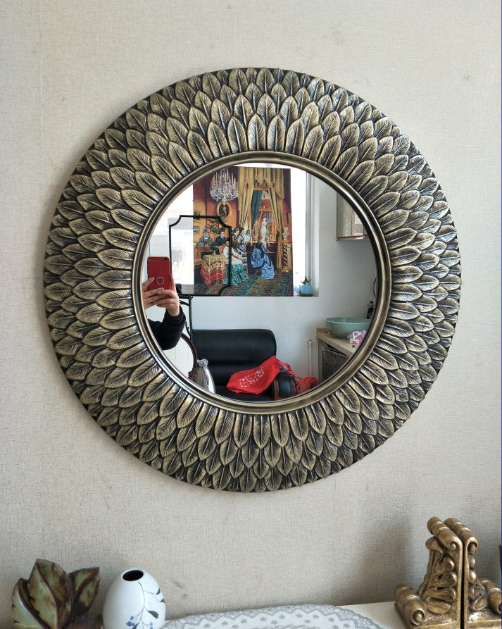 Creative Retro European Bathroom Mirror