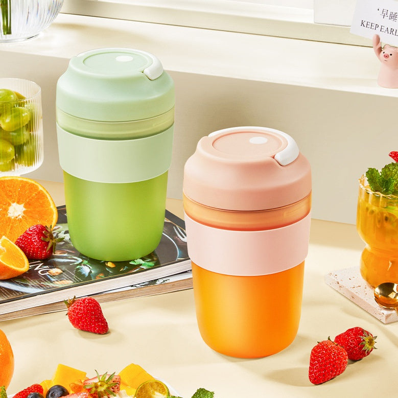 Portable Blender Juicer Cup Rechargeable With 4 Blades