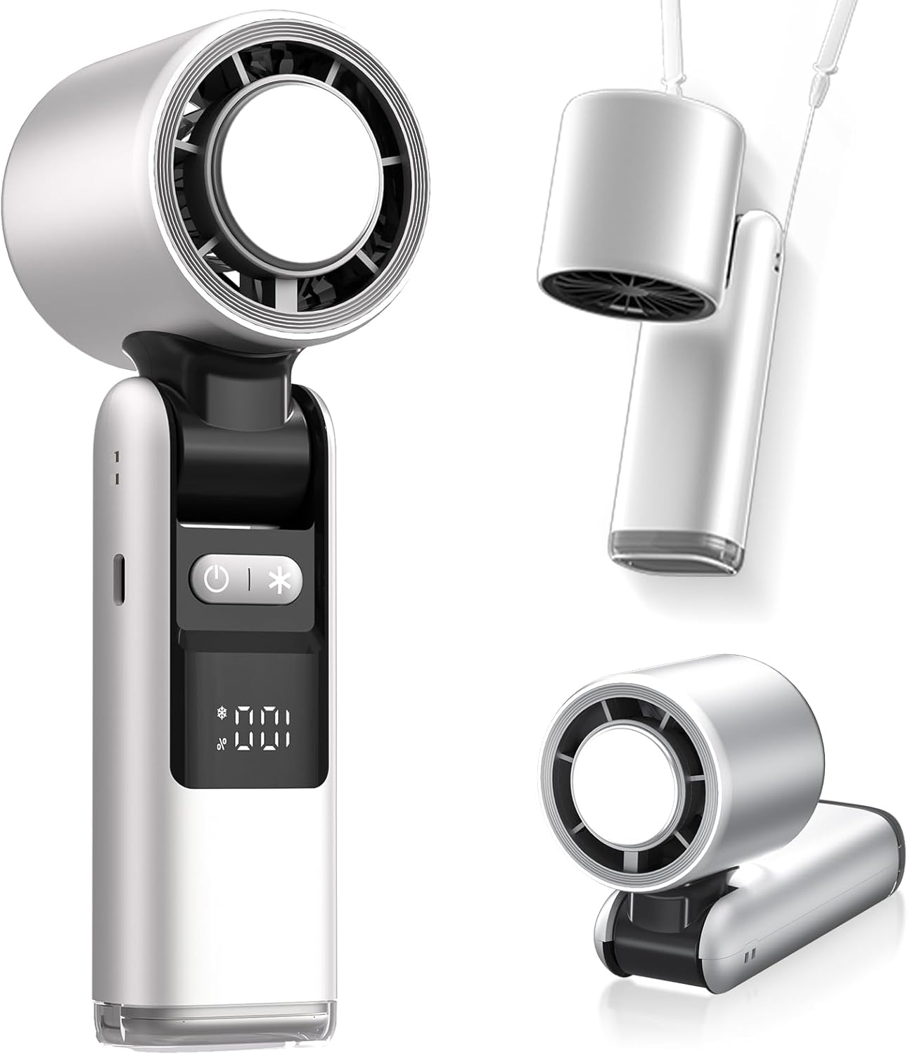 Portable Handheld Fan Speed Adjustable Turbo Mini Fan