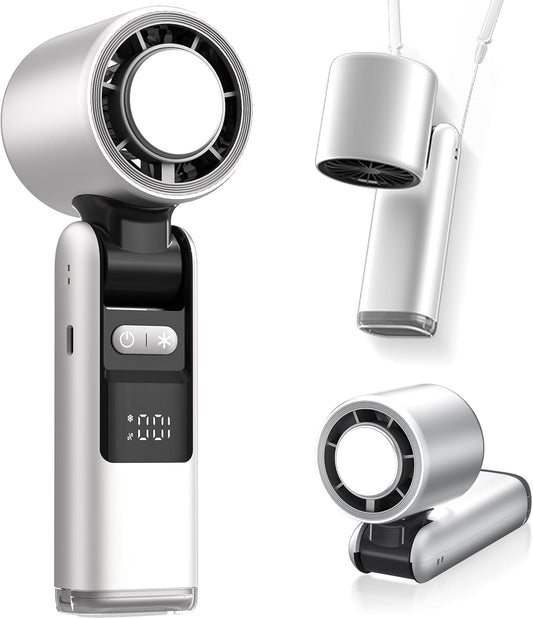 Portable Handheld Fan Speed Adjustable Turbo Mini Fan