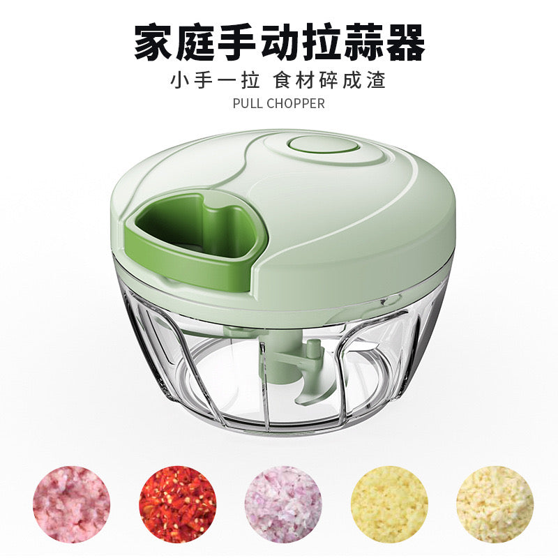 Simple Rotating Garlic Slicer