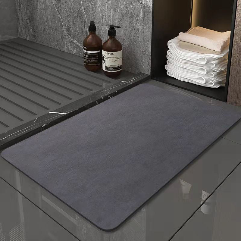 Modern Simple Soft Diatom Ooze Floor Mat Bathroom Absorbent