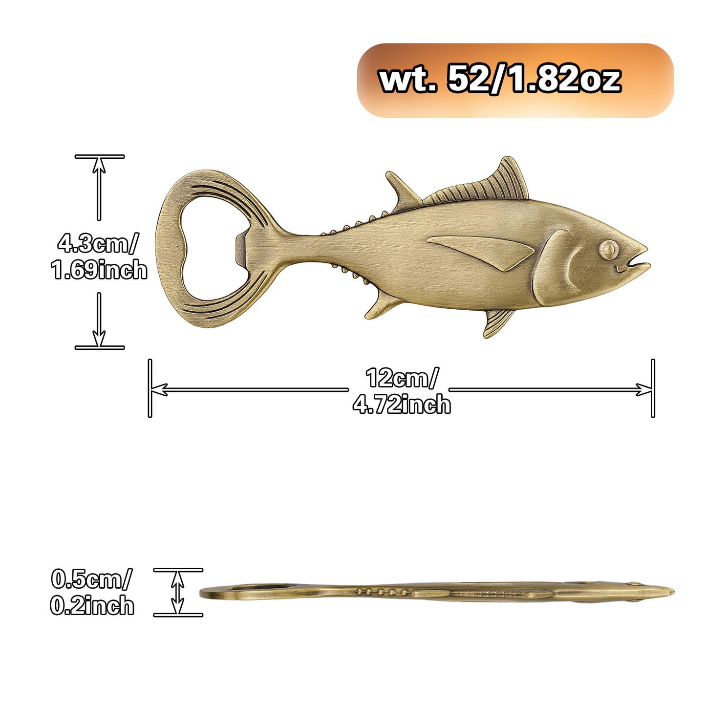 Tuna Bottle Opener Is A Small Tool Suitable For Gatherings