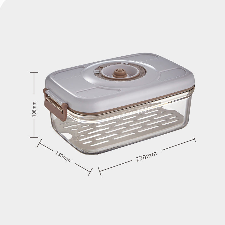 Food Vacuum Storage Box With Free Vacuum Kitchen Sealer