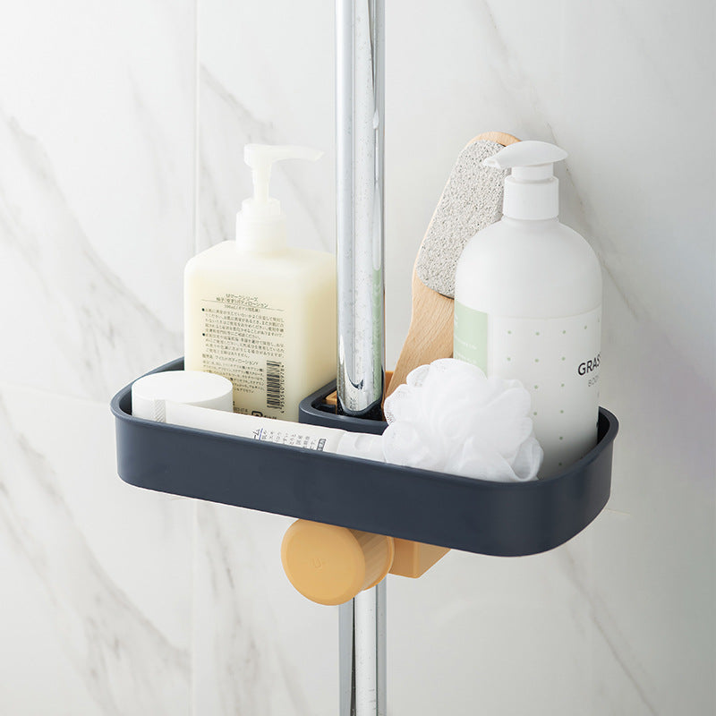 Sink Shelf Soap Sponge Drain Rack Storage Basket Bag