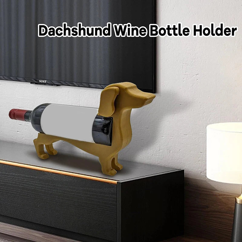 Dachshund Wine Bottle Holder Wine Cabinet Dachshund Personality