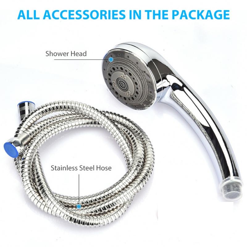 Shower head, shower hose, shower head