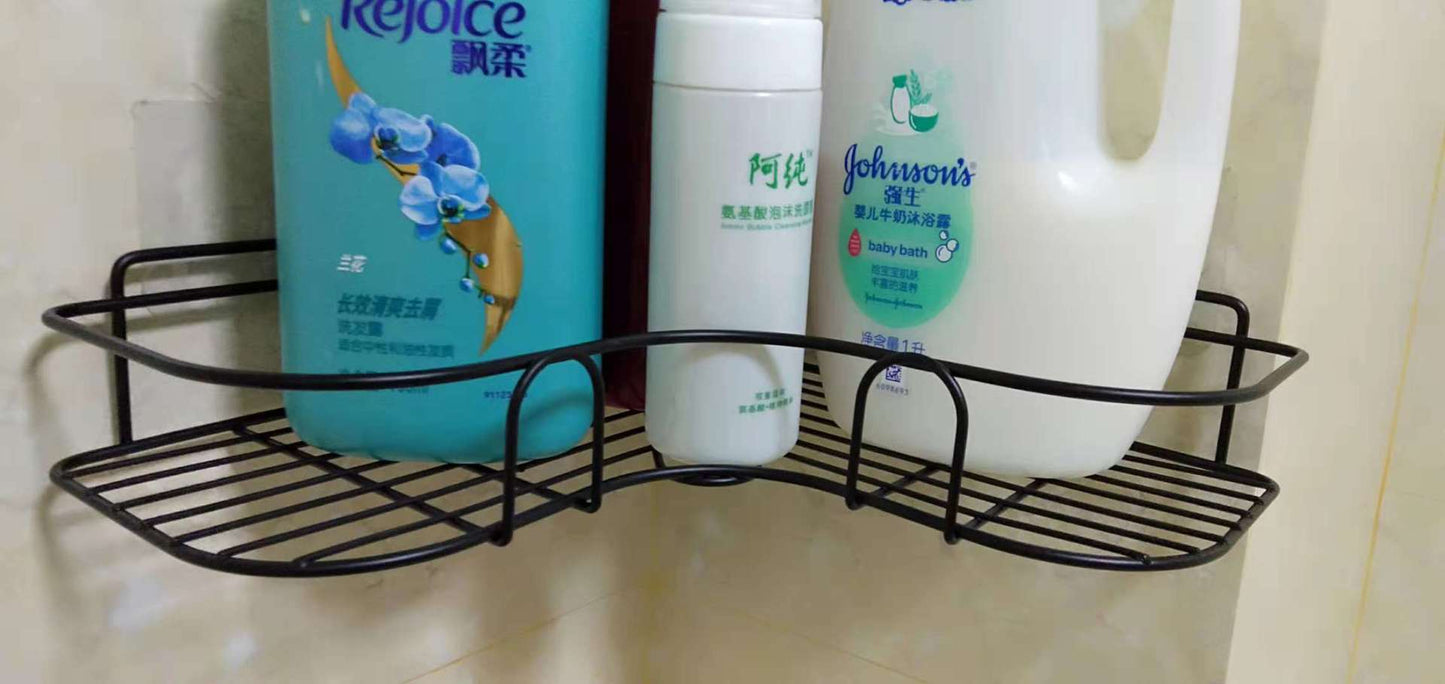 Punch-free Wall Bathroom Storage Rack Kitchen Corner