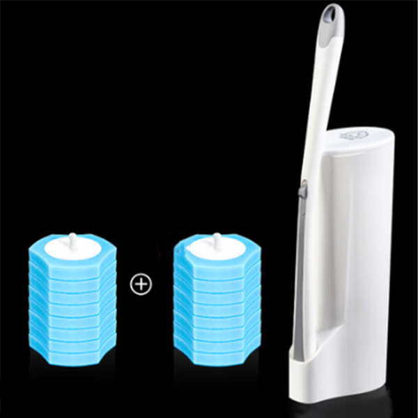 Disposable toilet brush