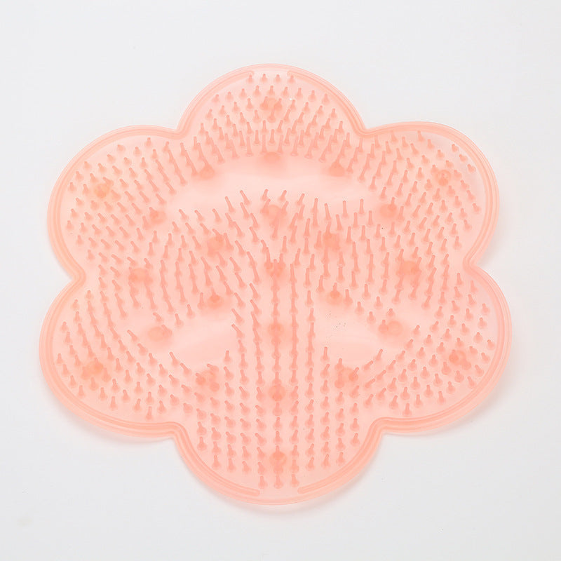 Silicone bathroom anti-slip massage pad